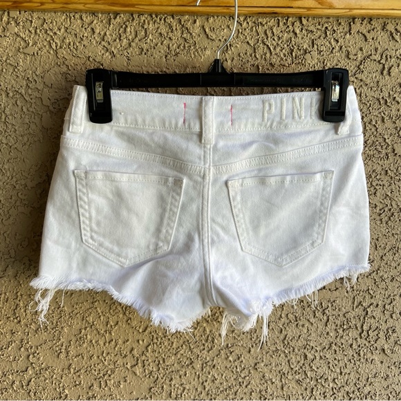 Victoria secret pink white shorts - Picture 6 of 8